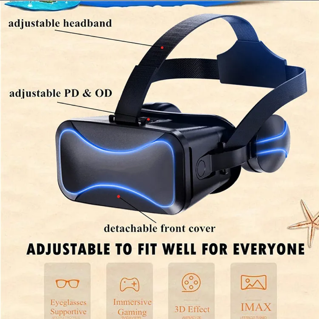 Factory Hot Sale  Metaverse VR Glasses 3d VR Sex Toy Virtual Reality VR Headsets Glasses