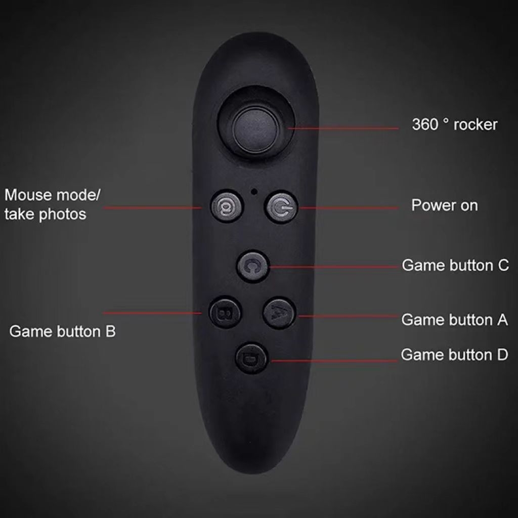 Wireless BT Remote Control Vr Smart Gamepad metaverse Vr Glasses Gaming Controller Joystick For Mobile Phone